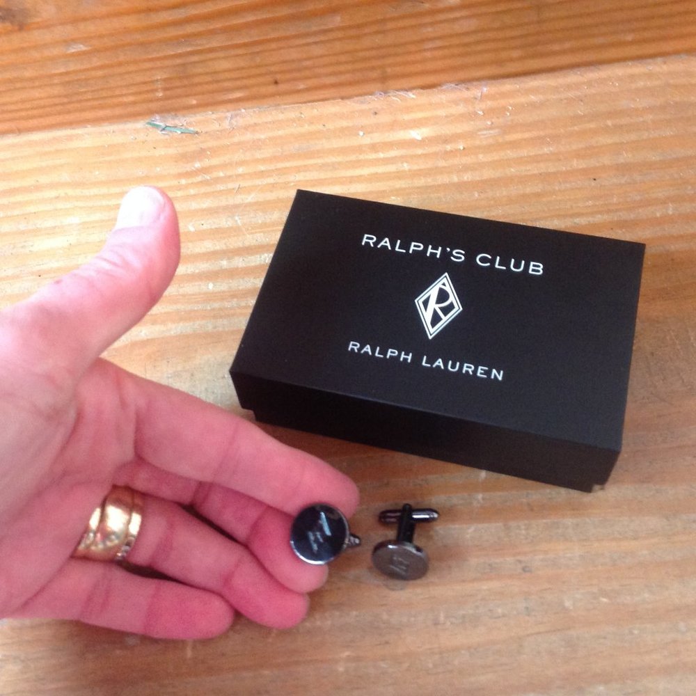 Ralph's Club Ralph Lauren cuff links